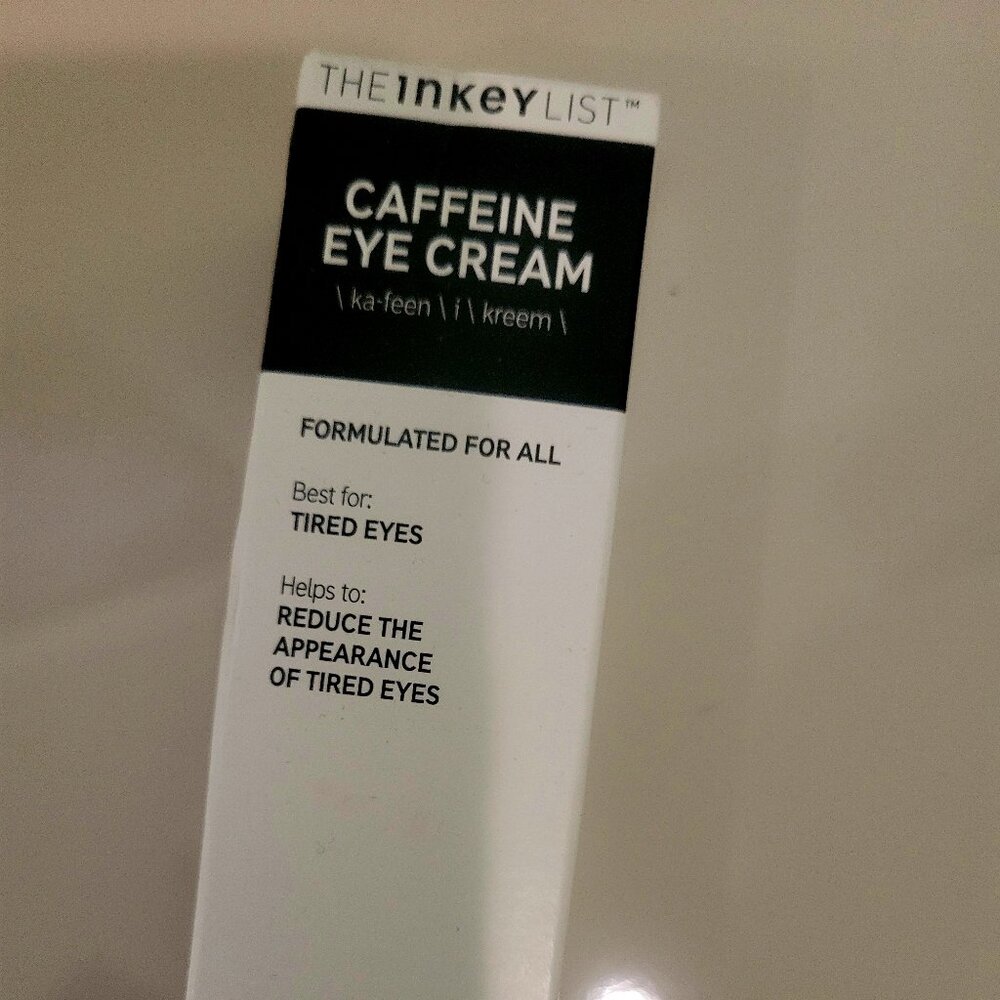 The Inkey List Caffeine Eye Creme